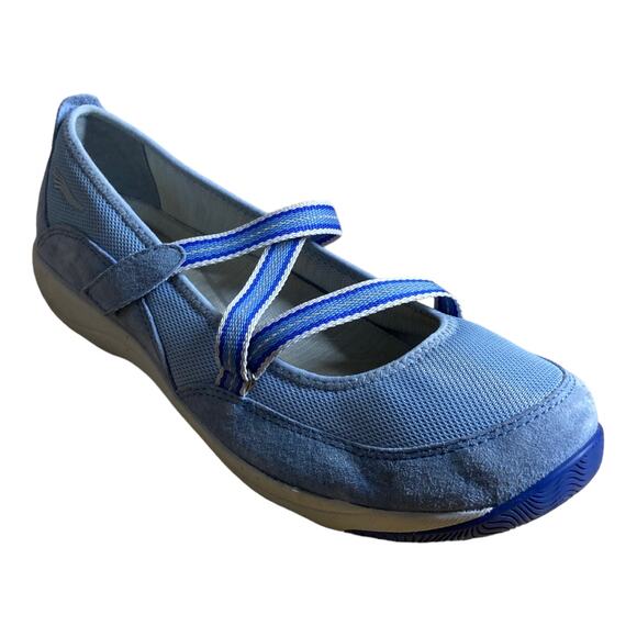 Dansko Blue Hazel Suede Mary Jane - Picture 2 of 11